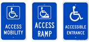 Accessible Door Signs