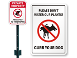 Funny Dog Poop Signs