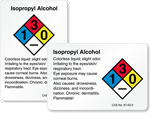 Isopropanol Labels