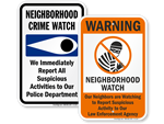 Neighborhood Watch Signs