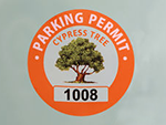 Custom Parking Permit Stickers