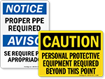 PPE Signs