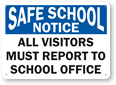 School Safety Signs