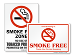 Smoke Free Signs & Labels