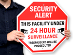 Video Surveillance Signs