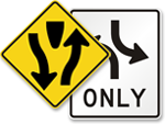 Looking for Two-Way Traffic Signs?