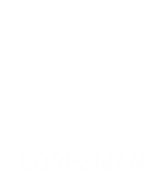 Corpsman Badge Buddy For Horizontal ID Cards