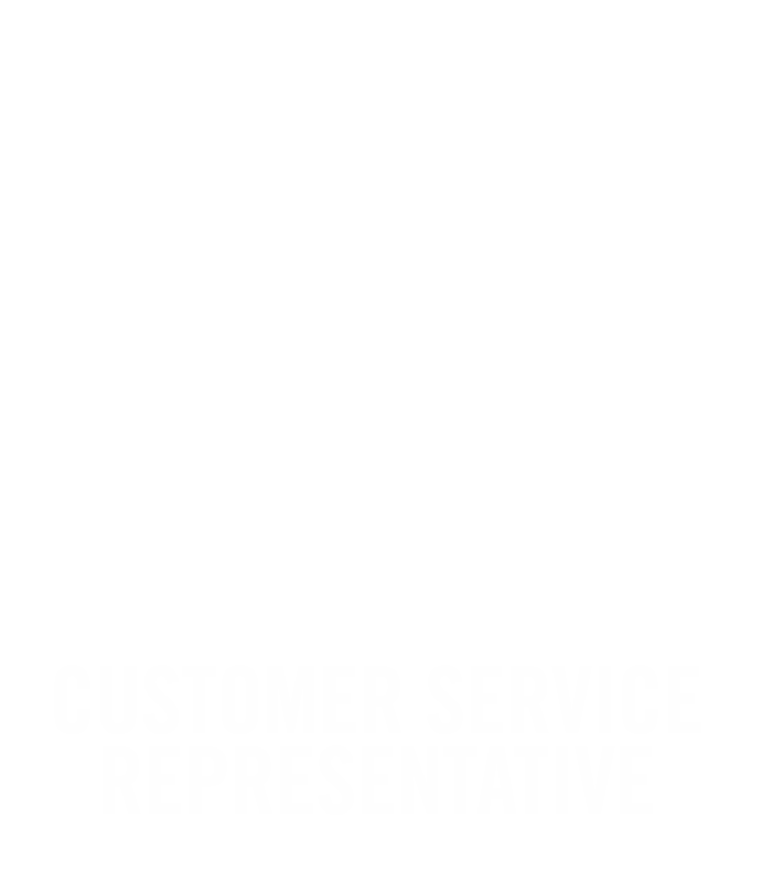 Customer Service Representative Horizontal Badge Buddy
