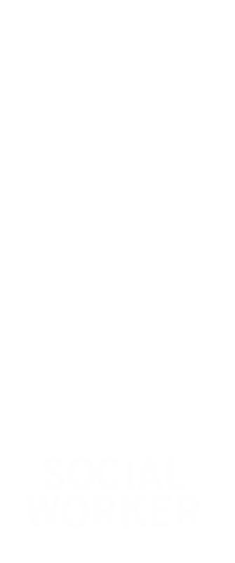 Social Worker Badge Buddy For Vertical ID Cards