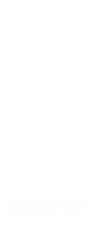 Sonographer Badge Buddy For Vertical Id Cards