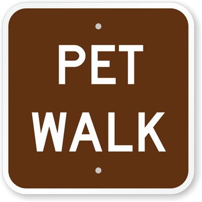 The walking pet