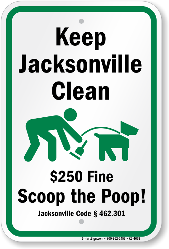 Printable Dog Poop Signs