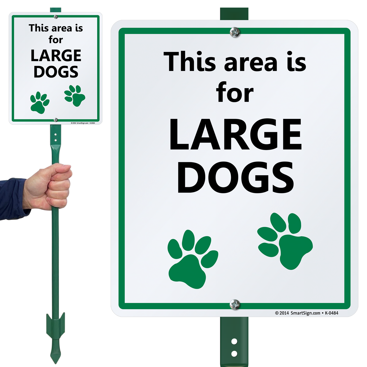 Dog Park Regulation Signs