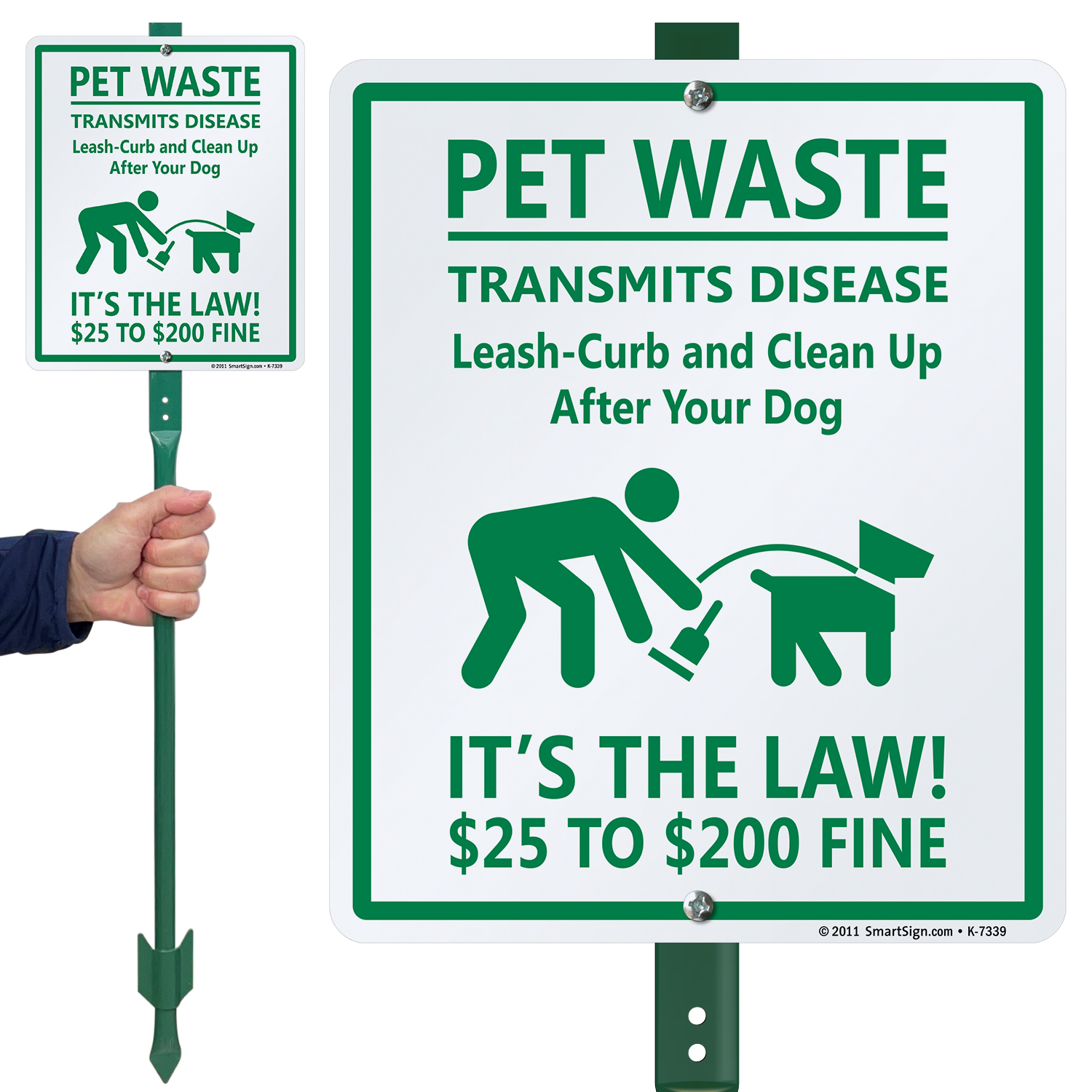 Aluminum sign Details about   PLEASE KEEP THIS AREA CLEAN PET WASTE Weatherproof,Easy to Hang 