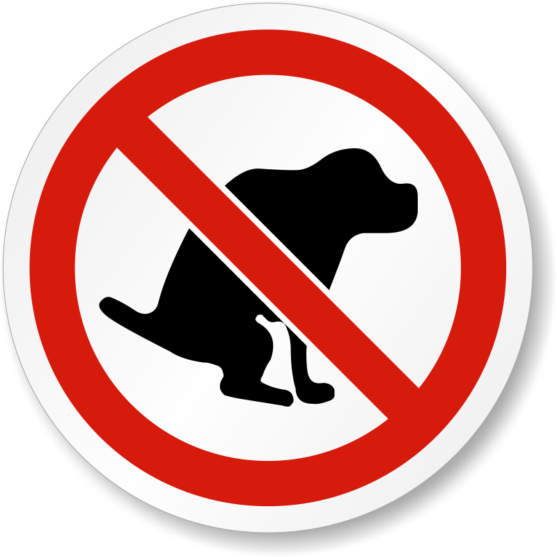 no-dog-poop-signs