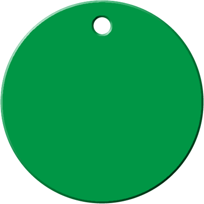 Open For Normal Operation Engraved Valve Tag