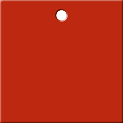 Normally Closed Stock Engraved Valve Tag