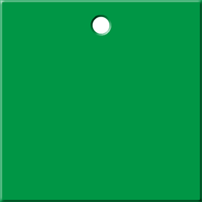 Normally Open Stock Engraved Valve Tag