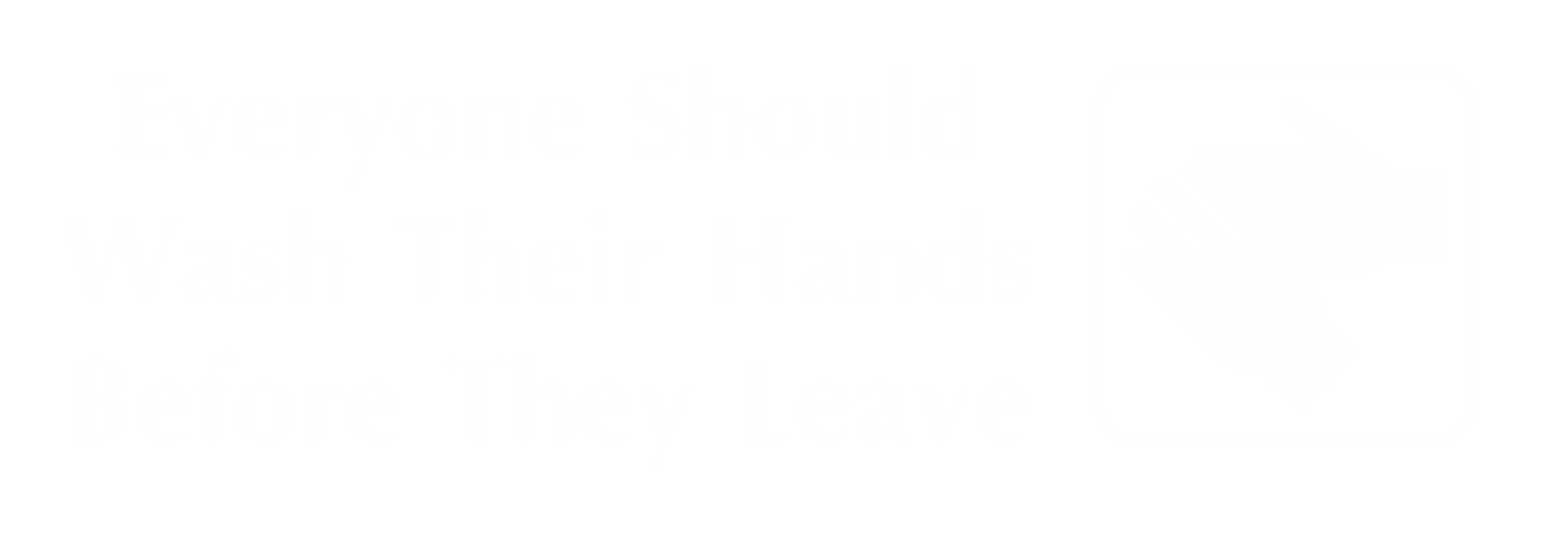 Employee Should Wash Their Hands Engraved Sign