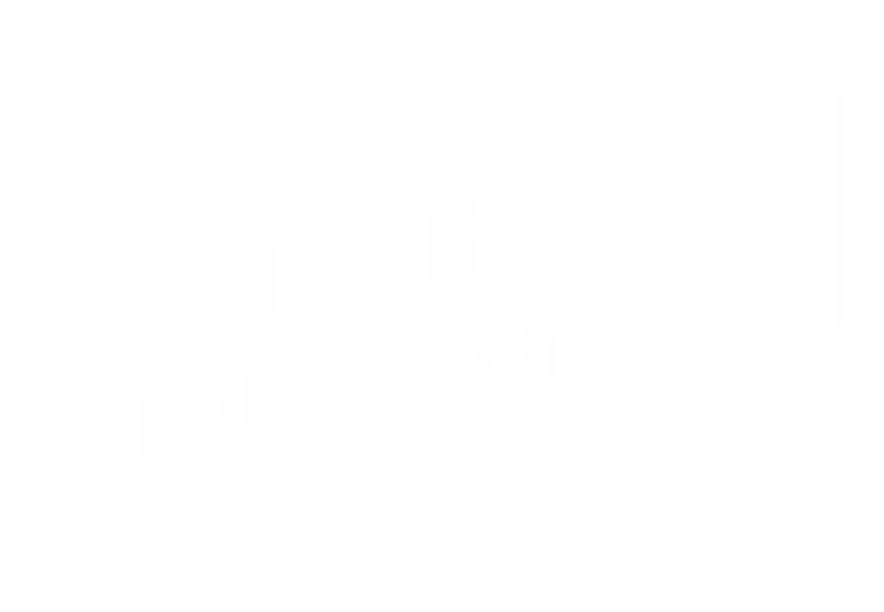 Health Education Corridor Projecting Sign