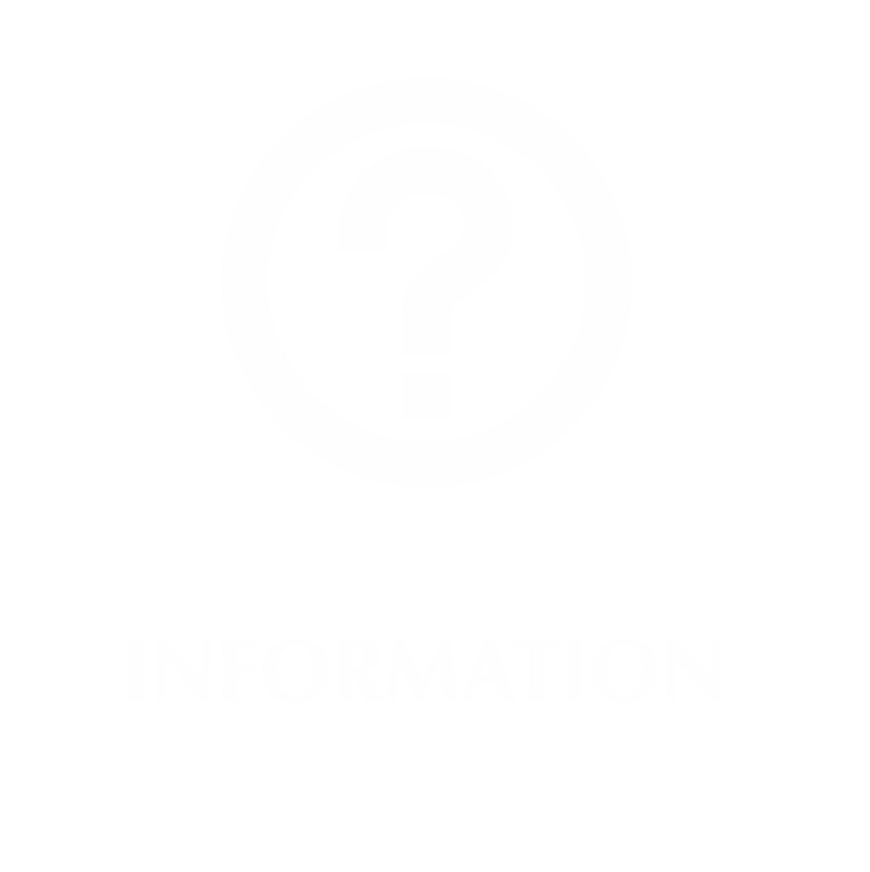 Information Engraved Sign with Question Mark Symbol