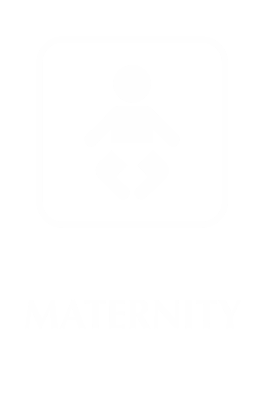 Maternity Engraved Hospital Sign