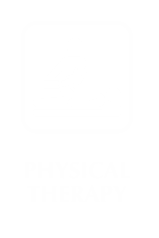 Engraved Physical Therapy Room Sign with Physiotherapist Symbol