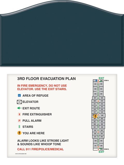 Use Stairs - Do Not Use Elevator Sign