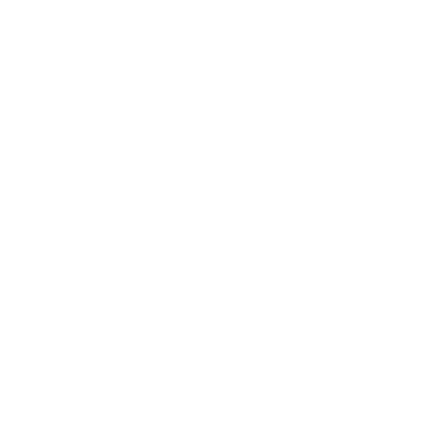 Spa Shut Off Engraved Valve Tag