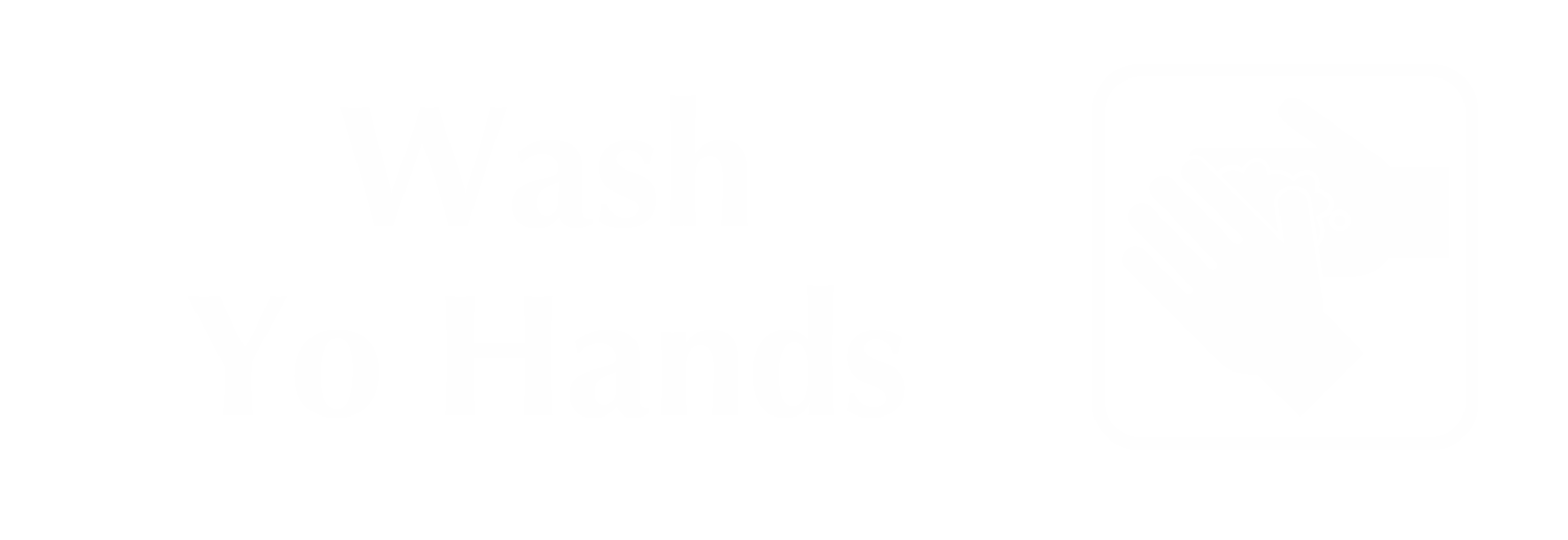 Wash Your Hands Engraved Sign
