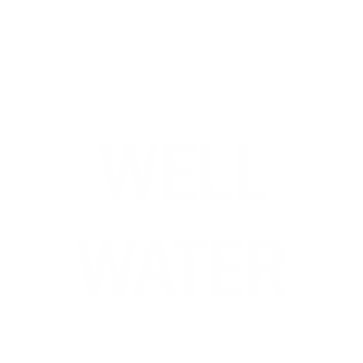 Well Water Engraved Valve Tag