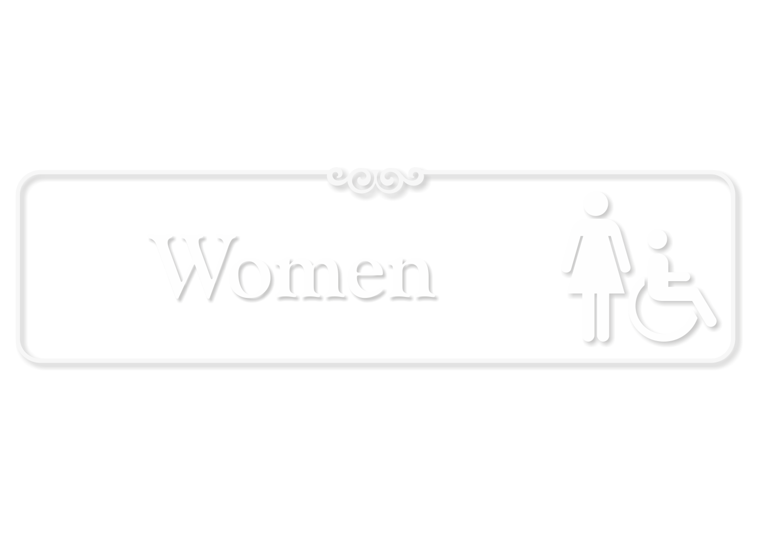 Women ADA Sign