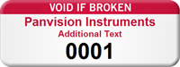 Void If Broken  with Numbering
