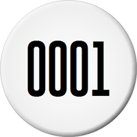 Asset Label, Company Name with Numbering