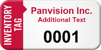 Inventory Custom Asset Tag with Numbering