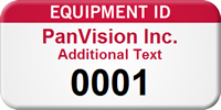 Custom Equipment Id Add Own Text Tag Numbering