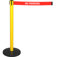 Safety Stanchion with Belt