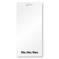She Hers Her - Badge Buddy Vertical