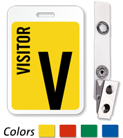 ID Reusable Name Badge