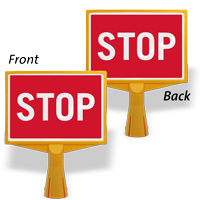Stop ConeBoss Sign