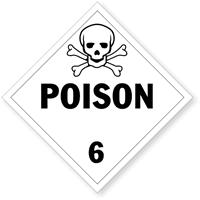 Poison Placard