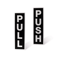 Pull Push Signs for Door