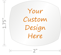 Custom Design Hardhat Labels-Oval