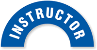 Instructor Hard Hat Decals