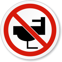 No Dumping In Sink