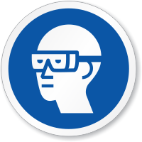 Wear Safety Goggles Symbol ISO Sign