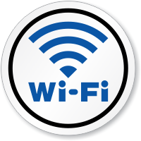 Wi Fi Signal Symbol ISO Circle Sign