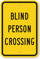 Blind Person