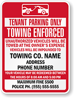 Tenant Parking Only