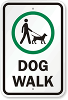 Designated Pet Area Sign